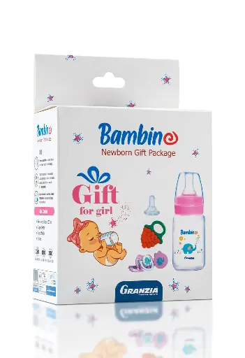 [28181] [4NEWBR] Bambino- 4-New Born Gift Rose