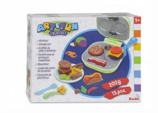 [29707] Simba A&F Dough Set Burger 7594