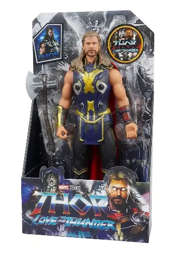 [29724] Thor Action Figure with Hammer & Cape 3322F