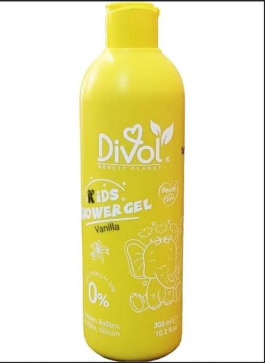 [29857] Divol Kids Body Wash - Vanilla, 300ml