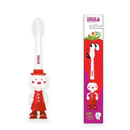 [29888] Penduline Safe Kids Toothbrush - Red 