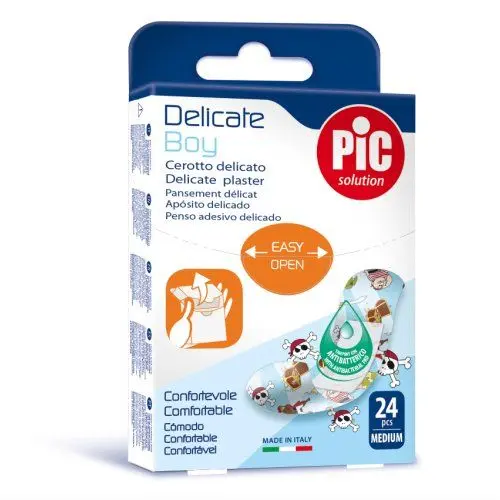 [29940] PiC Solution Delicate Boy Adhesive Bandages (24 Pcs)