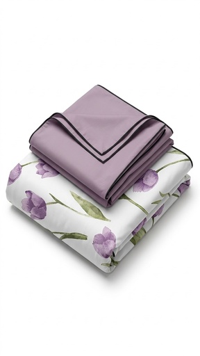 [31082] Bloomora Bed Sheet Set 160 cm - Master white box