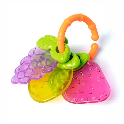 [31274] eco friendly baby toys rattle teether fruit