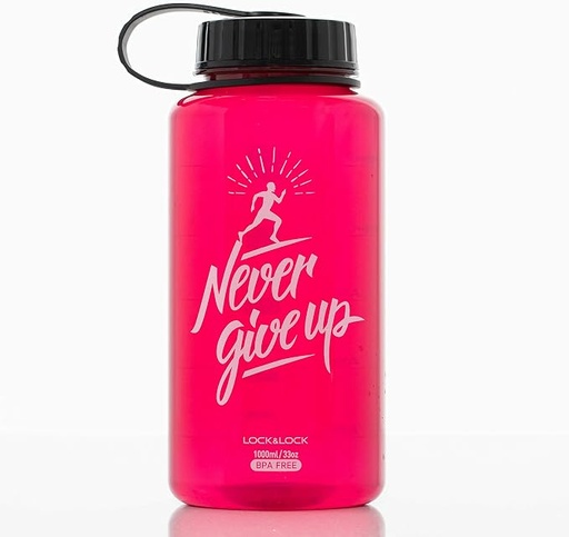 [50406] ABF610P-Lock & Lock Water Helper Bottle 1L Pink