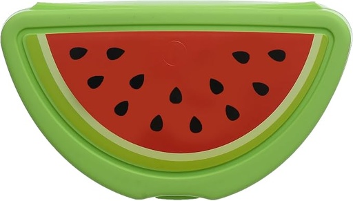 [50451] G-498-W-Gondol Vitamin Lunch Box with Spoon & Fork 
Watermelon Desing