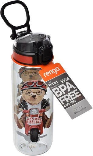 [50467] 912163-Renga Rybo-X Colored Decorated
tritan Water Bottle 630 ml Multi color