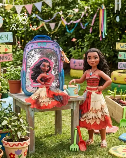 [31344]  3M school bag  16 inches moana  7694