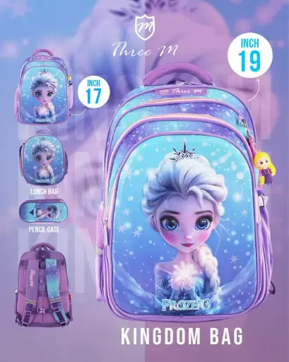 [31354]  3M school bag 19 inches frozen 3 7663
