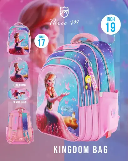 [31364]  3M school bag 19 inches anna pink  7663