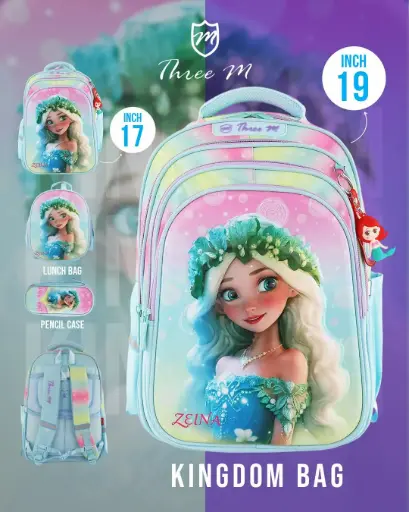 [31374]  3M school bag 17 inches zeina 7656