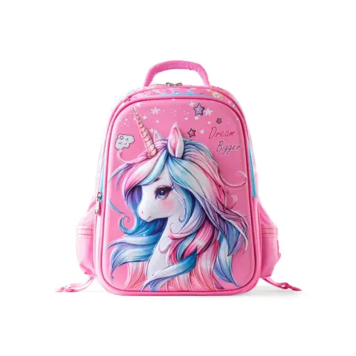 [31458] BAG B.Z 996 pink unicorn size (17)