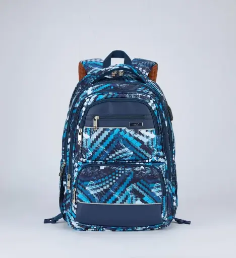 [31460] BAG B.Z 5271 blue & white size (20)