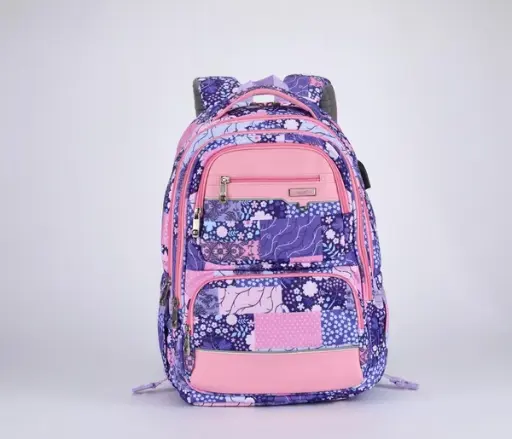[31465] BAG B.Z 5272 pink & purple size (20)