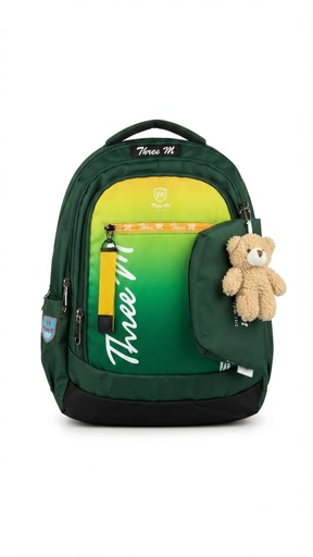 [31501] 3M school bag army green 17 inches 8141
