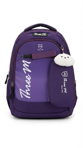 [31503] 3M school bag purble 17 inches 8141