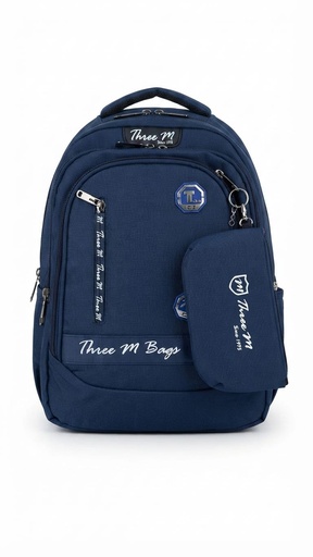 [31506] 3M school bag navy blue 17 inches 8165