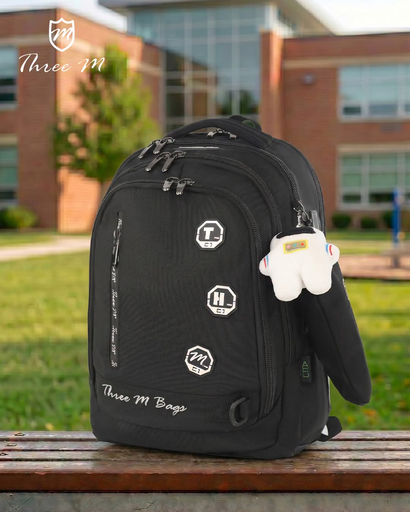 [31510] 3M school bag black 19 inches 8158