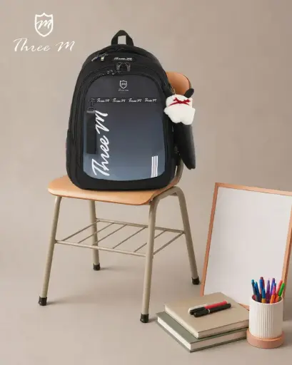 [31517] 3M school bag black 19 inches 8134