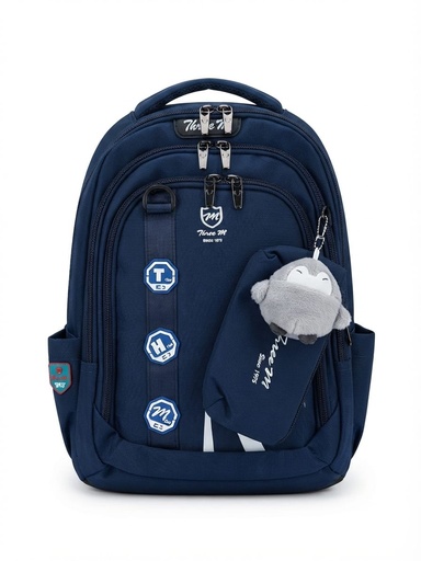 [31521] 3M school bag navy blue 19 inches 8172