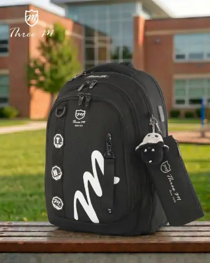 [31522] 3M school bag black 19 inches 8172