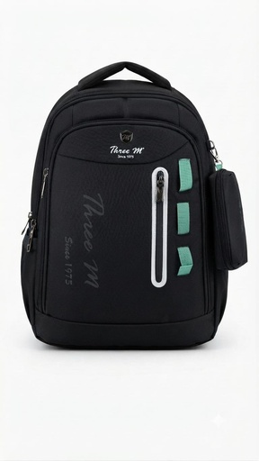 [31543] 3M school bag black 19 inches 7496