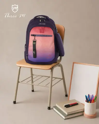 [31553] 3M school bag purble 19 inches 8271