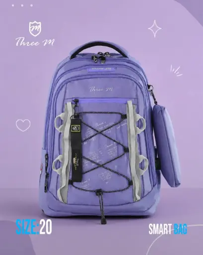 [31556] 3M school bag purble 20 inches 8288