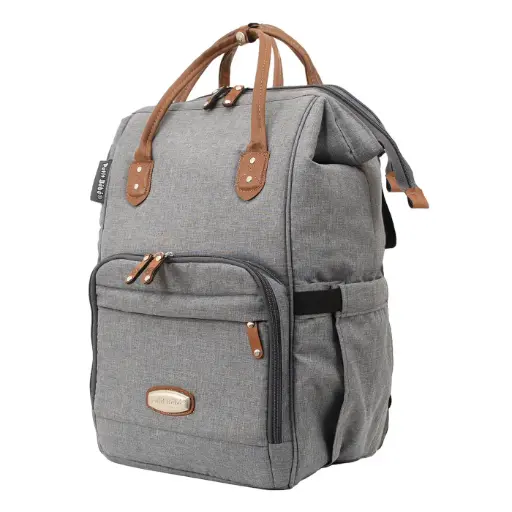 [31576] petit bebe diaper bag premium max plus dark gray 