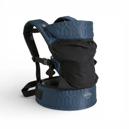 [31586] petit bebe baby carrier allure with adjustable hip support navy blue