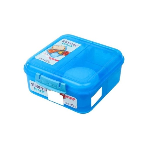 [30494] SISTEMA 1.25L Bento Cube with Yogurt Pot lunch box