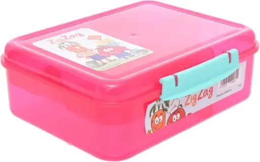 [30496] ZigZag Fuchsia LUNCH BOX 1.65 Liters