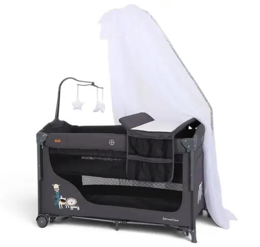 Kidilo T-706L Travel Cot Bed 