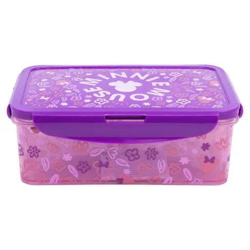 [31941]  MINNIE MOUSE STOR YOUNG ADULT RECTANGULAR FOOD CONTAINER 1190 ML 31482