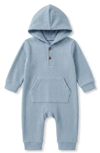 Ribbed velvet baby jumpsuit 38/024 
