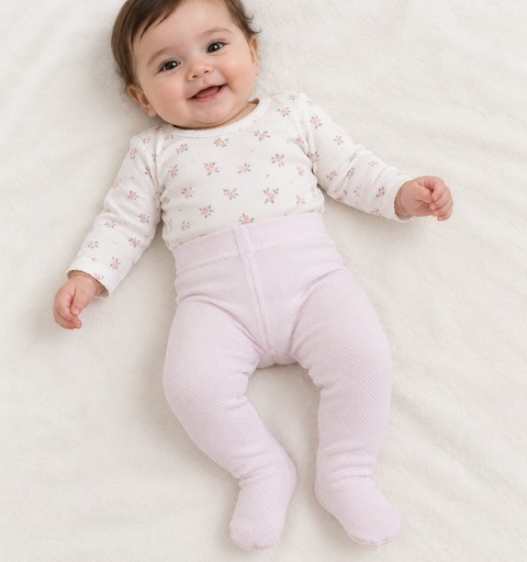 Girls Thermal Tights (Kitty Baby)