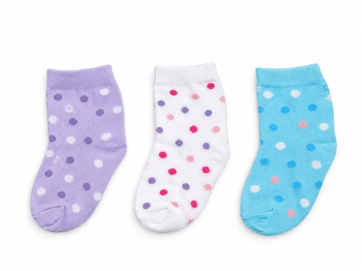 Girls dotted Ankle Socks (Kitty)