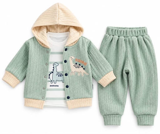  Dinosaur 3-Piece Pajama Set 352