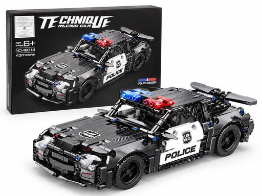 [33272] Lego Technique Racing Puzzle police Car 437pcs 48014