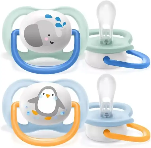 [10547] Philips Avent Pacifier Ultra Air 0-6M 2 Pcs 080/01
