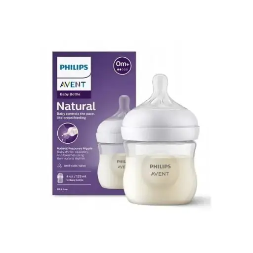 [10528] Philips Avent Natural Response Bottle 0M+ 125ml 1Pack 900/01 