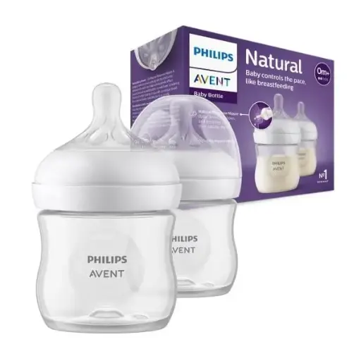 [10529] Philips Avent Natural Response Bottle 0M+ 125ml 2Pack 900/02 