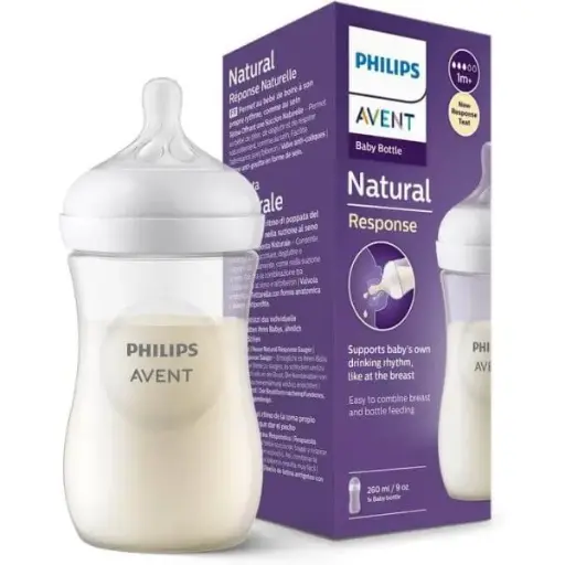[10530] Philips Avent Natural Response Bottle 1M+ 260ml 1Pack 903/01 