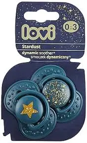 [936] Dynamic silicone pacifier Stardust - 0-3 m, 2 pcs  22/892 