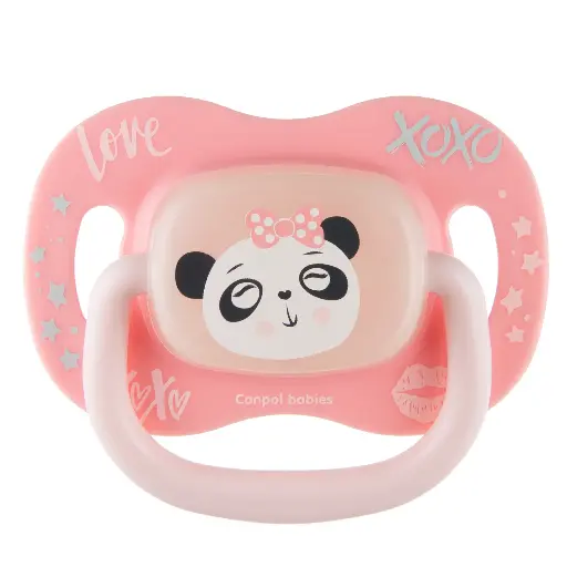 [1745] Canpol babies Silicone Symmetrical Soother 6-18 m EXOTIC 34/921
