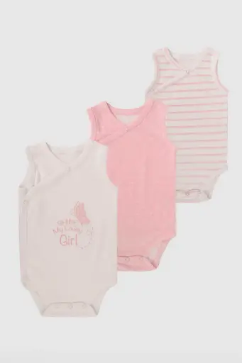 [12060] junior sleeveless kimono pack of 3 7305