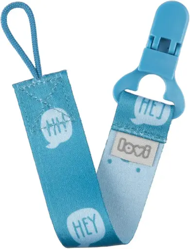 [2070] LOVI Soother Clip with Ribbon Hey 51/028
