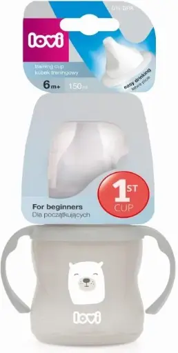 [2033] كوب تدريب لوفي 150 مل دب بادي