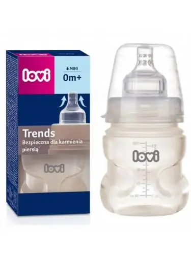 [11138] LOVI Trends bottle 120ml with teat 0m+ 21/565 