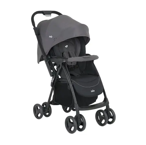 [10085] Joie Mirus Baby Stroller Foldable with Reversible Handle and 360° Swivel Wheels